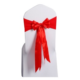 Custom-made hotel-free chair back flower elastic band banquet decorative stool ribbon chair back cover bow specialty shop SKTBC046 Custom-made hotel-free chair back flower elastic band banquet decorative stool ribbon chair back cover bow specialty shop SKTBC046